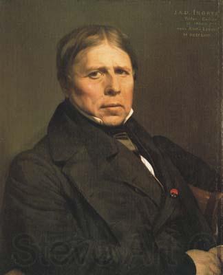 Jean Auguste Dominique Ingres Self-Portrait at the age of 78 (mk04)